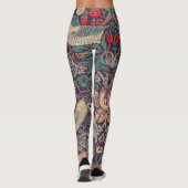 William Morris Strawberry Thief Leggings (Achterkant)