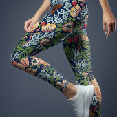 William Morris Strawberry Thief Leggings