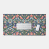 William Morris Strawberry Thief Marine Corail (Clavier et souris)