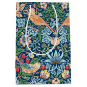 William Morris Strawberry Thief Medium Cadeauzakje (Voorkant)