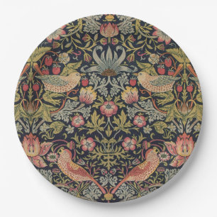 William Morris Strawberry Thief papieren borden Bordje