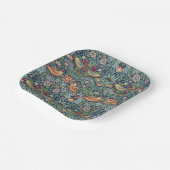 William Morris - Strawberry Thief Papieren Bordje (Gebogen)