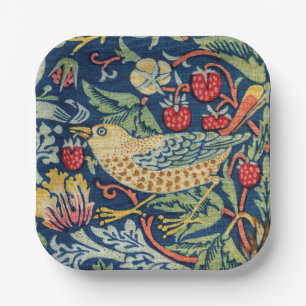 William Morris - Strawberry Thief Papieren Bordje