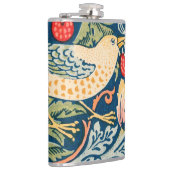  William Morris 'Strawberry Thief' Patroon Heupfles (Rechts)