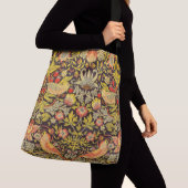 William Morris Strawberry Thief Pattern Crossbody Tas (Dichtbij)
