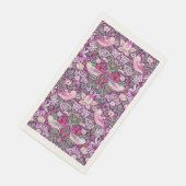 William Morris Strawberry Thief Pattern Gues Servet (Hoek)