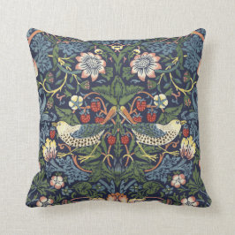William Morris  Strawberry Thief Pattern Kussen