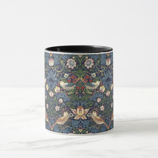 William Morris  Strawberry Thief Pattern Mok (Midden)