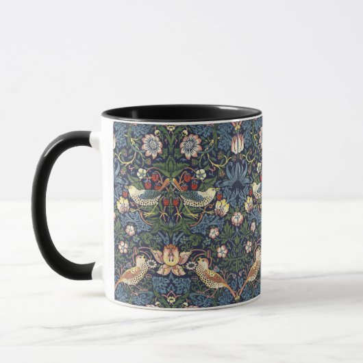 William Morris  Strawberry Thief Pattern Mok (Links)