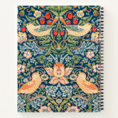  William Morris Strawberry Thief Pattern Notitieboek (Achterkant)