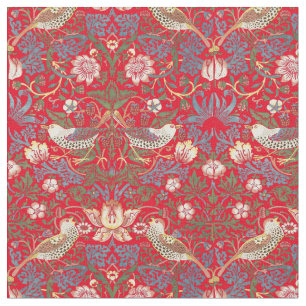 William Morris  Strawberry Thief Pattern Stof