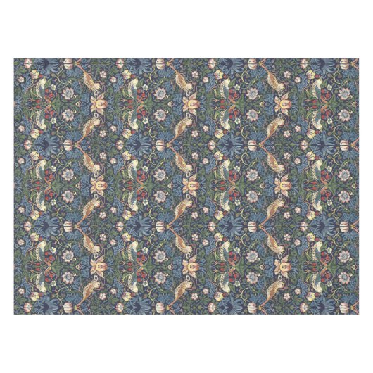 William Morris  Strawberry Thief Pattern Tafelkleed (Voorkant (Horizontaal))