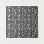 William Morris  Strawberry Thief Pattern Wandkleed (Voorkant (horizontaal))