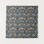 William Morris  Strawberry Thief Pattern Wandkleed (Voorkant)