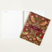 William Morris Strawberry Thief Planificateur (Devant avec enveloppe)