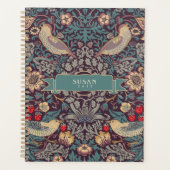 William Morris Strawberry Thief Planner (Voorkant)