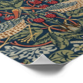 William Morris Strawberry Thief Poster (Hoek)