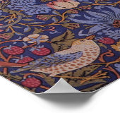  William Morris Strawberry Thief Poster (Hoek)