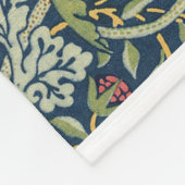 William Morris Strawberry Thief Restored Version Fleece Deken (Hoek)