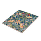  William Morris Strawberry Thief, Retro Tegeltje (Zijkant)
