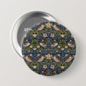 William Morris Strawberry Thief Ronde Button 7,6 Cm (Voorkant /achterkant)