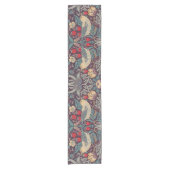 William Morris Strawberry Thief Satin Ribbon Short Korte Tafelloper (Voorkant)