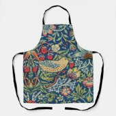 William Morris - Strawberry Thief Schort (Voorkant)