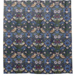 William Morris Strawberry Thief Shower Curtain Douchegordijn