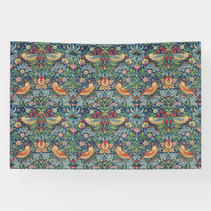 William Morris - Strawberry Thief Spandoek