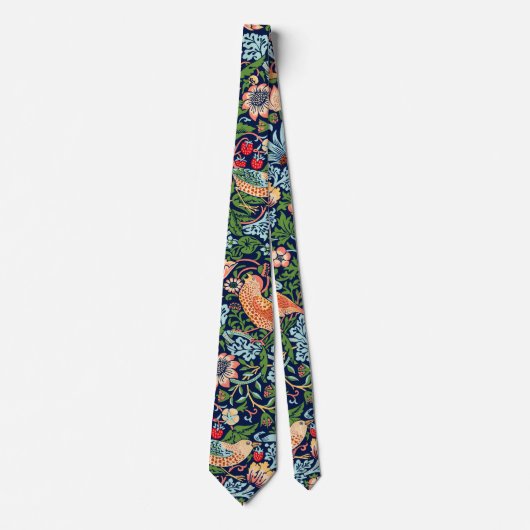 William Morris Strawberry Thief Stropdas (Voorkant)