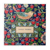 William Morris Strawberry Thief Tegeltje (Voorkant)