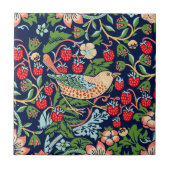William Morris Strawberry Thief Tegeltje (Voorkant)