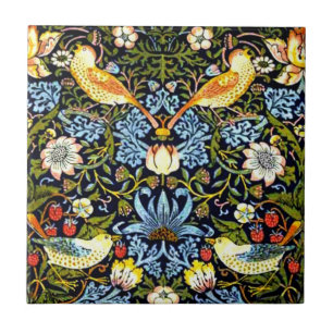 William Morris - Strawberry Thief Tegeltje