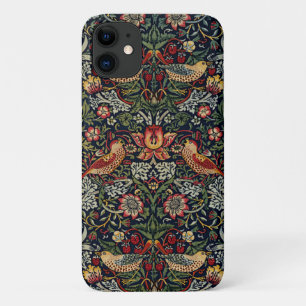 William Morris Strawberry Thief Textielpatroon iPhone 11 Hoesje