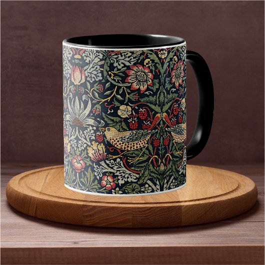 William Morris Strawberry Thief Textile Pattern Mok