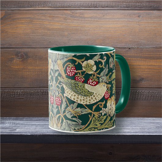 William Morris Strawberry Thief Textile Pattern Mok
