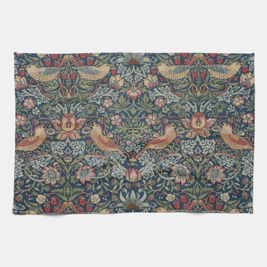 William Morris Strawberry Thief Theedoek (Horizontaal)