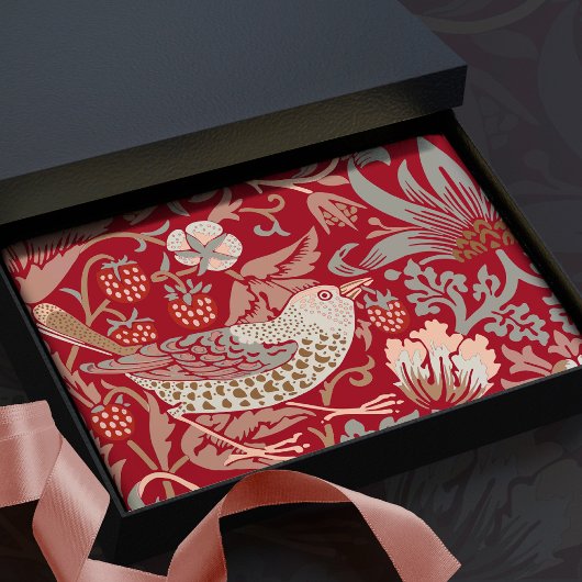 William Morris Strawberry Thief Tissue Paper Tissuepapier
