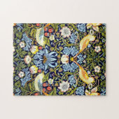 William Morris: Strawberry Thief vintage ontwerp, Legpuzzel (Horizontaal)