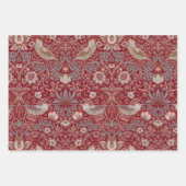 William Morris Strawberry Thief Wrapping Paper (Voorkant)