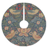 William Morris Strawberry Thieves Birds Kerstboom Rok (Voorkant)