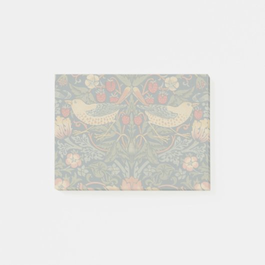 William Morris Strawberry Thieves Birds Post-it® Notes (Voorkant)