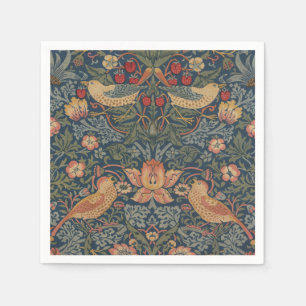 William Morris Strawberry Thieves Birds Servet