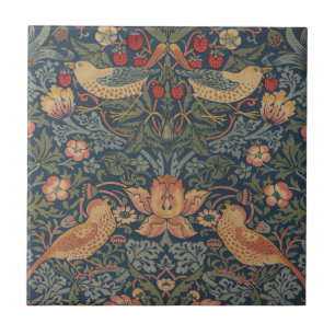William Morris Strawberry Thieves Birds Tegeltje
