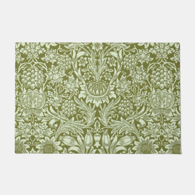 William Morris "Sunflower" 2 Deurmat (Voorkant)