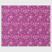 William Morris Sunflower, Amethyst Paars Cadeaupapier (Vlak)