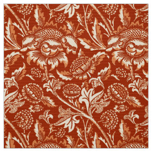 William Morris Sunflower, Mandarin Oranje Stof