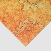 William Morris SUNFLOWER YELLOW Tissue Paper Tissuepapier (Detail)
