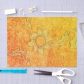 William Morris SUNFLOWER YELLOW Tissue Paper Tissuepapier (Craft)