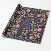 William Morris Sweet Briar Floral Art Cadeaupapier (Uitgerold)